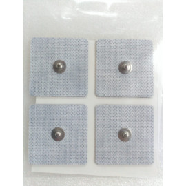 Electrodo Tens pregelado 46X47 mm. Pack 4 un