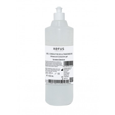 Gel conductor ultrasonidos de 1000 ml Kefus