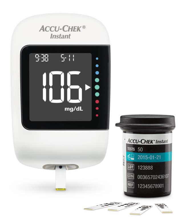 Medidor de glucosa accu - chek medidor - parafarmacia - salunatur